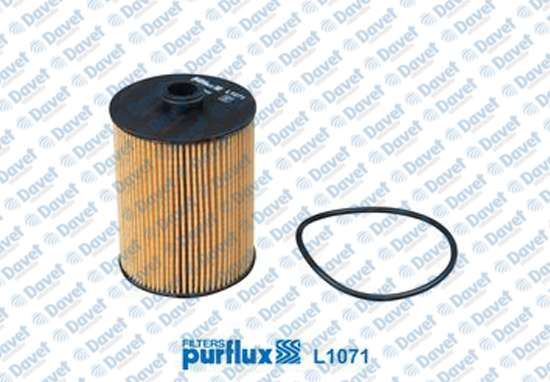 PURFLUX L1071 Yag Filtresi Passat-Touareg-Super B 3.6fsi V6 08>